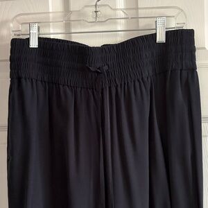Open Edit black wide leg pants L